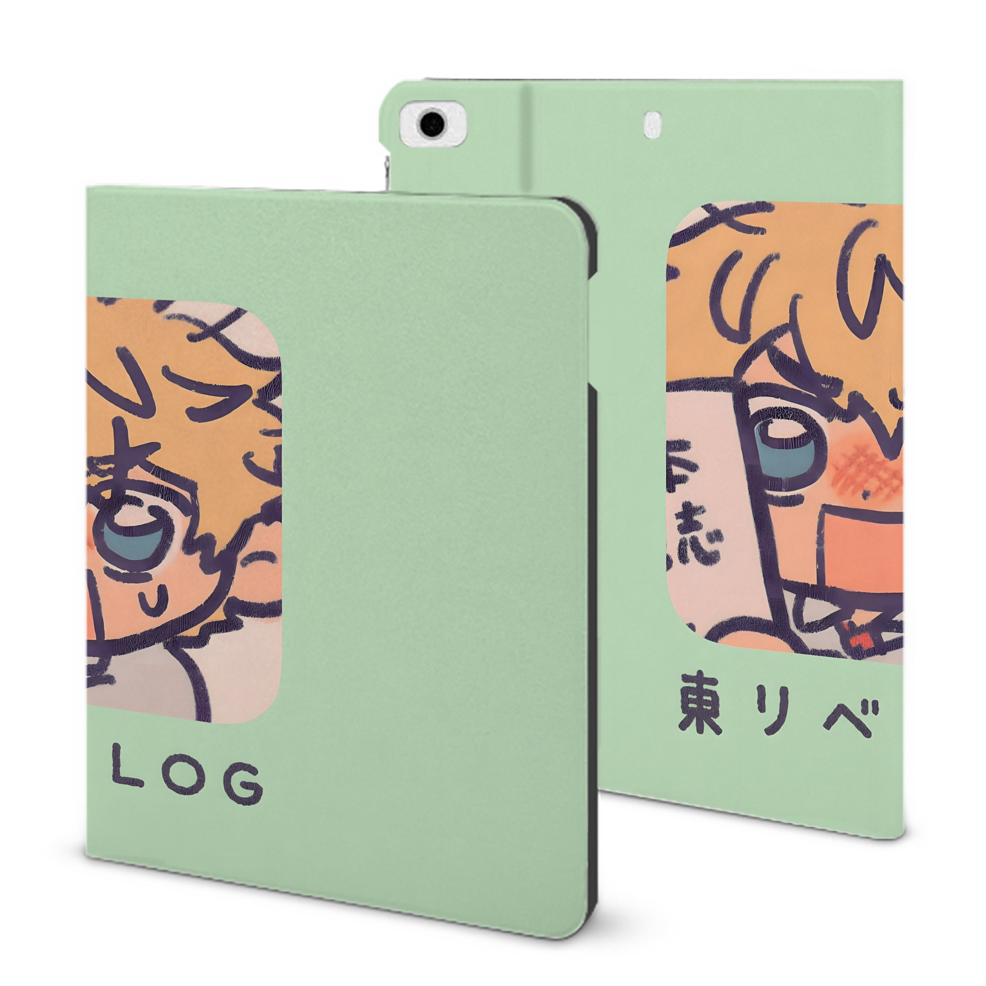 （画像用） 東京リベンジャーズ Tokyo Revengers IPad ケース ブック型 PUレザー TPU 耐衝撃 軽量 薄型 ペン収納なし 全面保護 IPad 各モデル対応